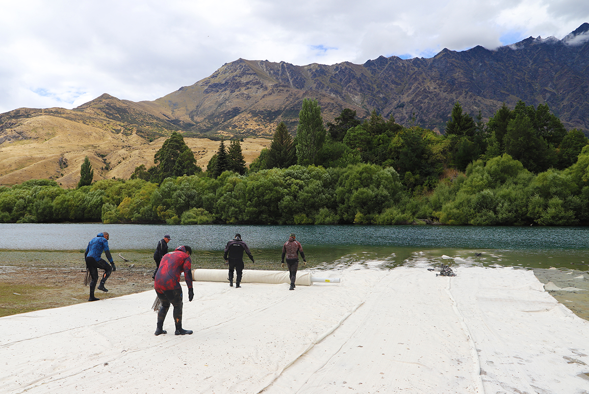Benthic Barriers: the missing tool for aquatic weed eradication