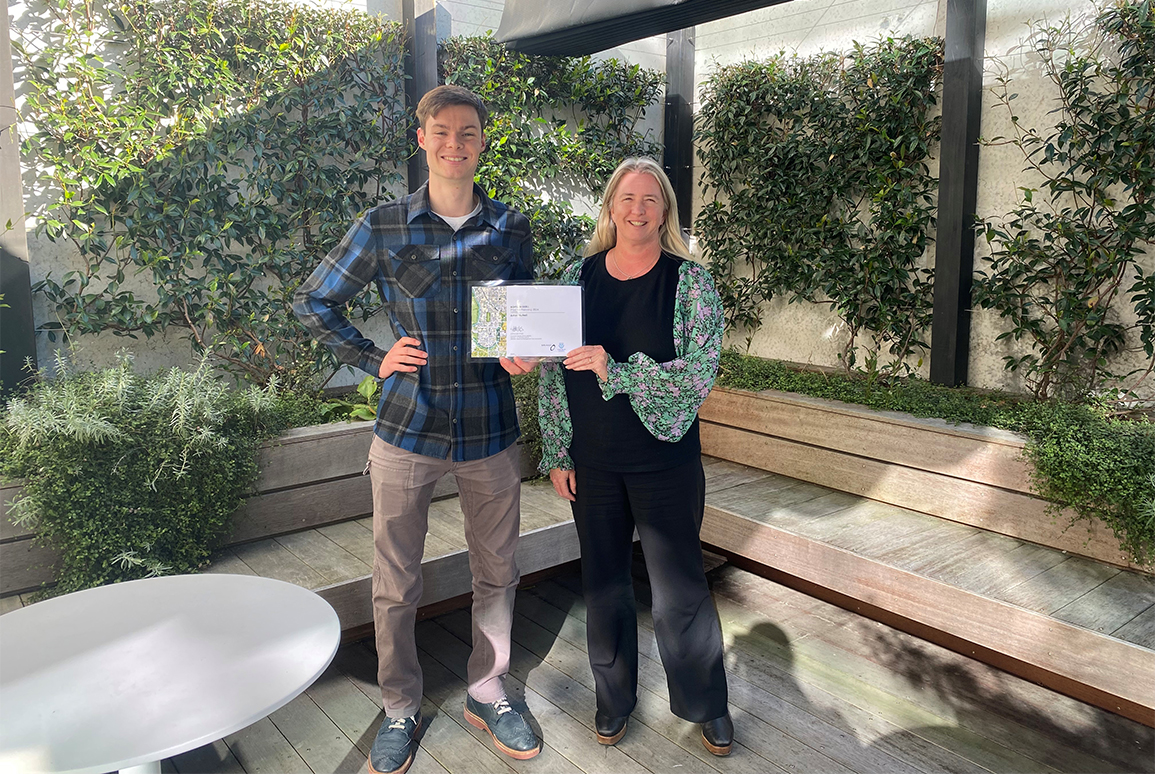 The 2024 Boffa Miskell Prize for Planning is awarded