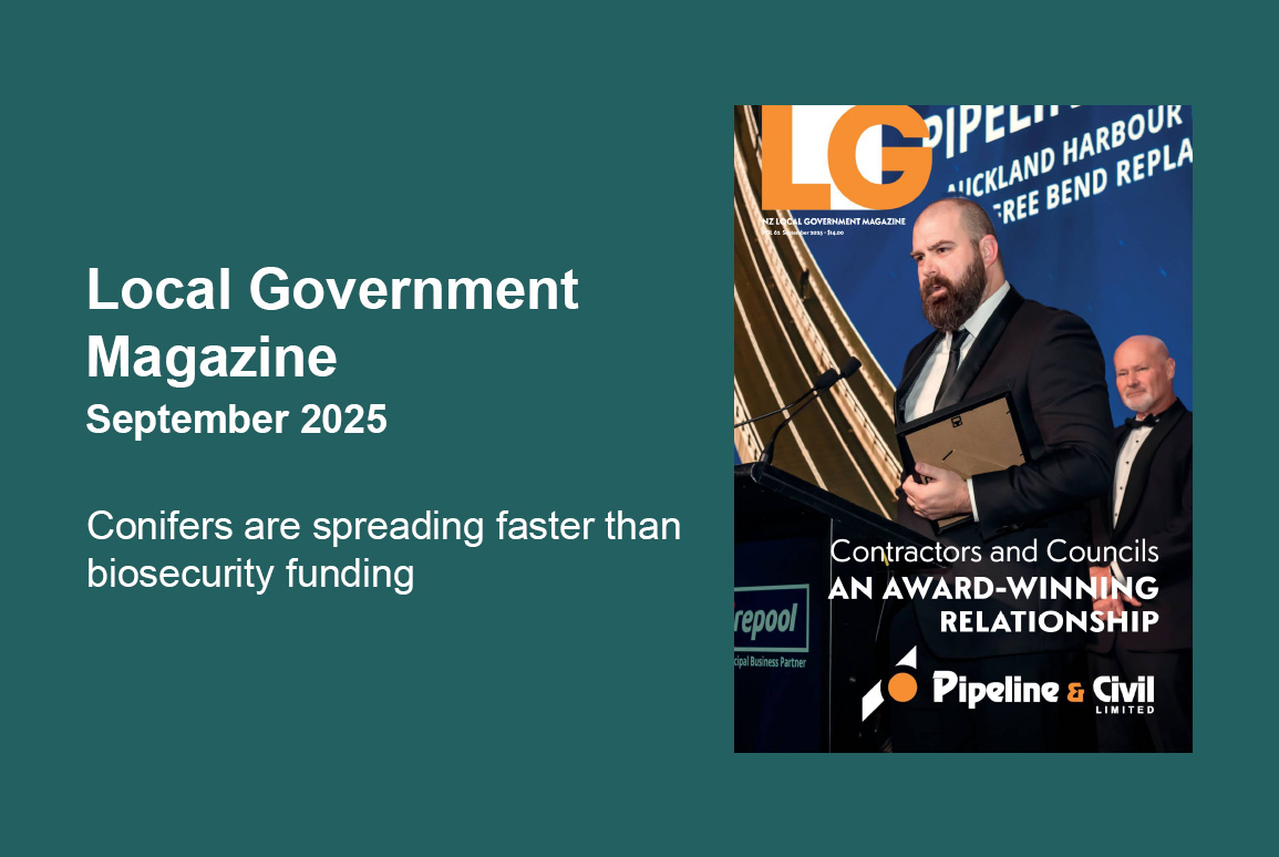 Conifers are spreading faster than biosecurity funding